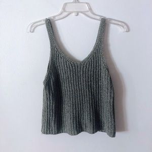 Knit tank top